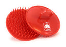 G.B.S Shower Shampoo Massage Hair Brush No.100 - 2 Pack Red Brush - Scalp Massager, Detangle & Beard Brush - Head Scrubber Promotes Hair Growth. Multi Use for Women Men Beard and Pet G.B.S