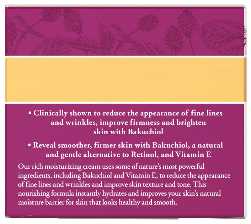 Burt's Bees Renewal Firming Face Cream, Anti-Aging Retinol Alternative, Moisturizing Natural Skin Care, 1.8 Ounce (Packaging May Vary) Burt's Bees