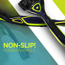 DORCO Pace 6 Sport System - Six Blade Razor System with Trimmer and Pivoting Head - 9 Pack (1 Handle + 9 Cartridges) DORCO