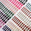 editTime 12 sets/288pcs Solid Colors Matte Acrylic Ballerina Coffin False Nails Full Cover Fake Nails Tips Natural Medium False Nail with a Crystal Nail File (Matte Ballerina) editTime