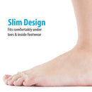 NatraCure Three Loop Hammertoe Corrector Pad Cushions (S/M) - 2 Left and 2 Right NatraCure