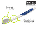Dr. Collins Perio Toothbrush, (colors vary), 1 Count Dr. Collins