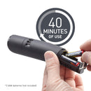 Panasonic Ear and Nose Hair Trimmer for Men with Vacuum Cleaning System, Powerful Motor and Dual-Edge Blades for Smoother Cutting, Wet/Dry – ER-GN70-K (Black) Panasonic