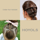 Assorted Size Small Rubber Bands for Black Elastics Hair Ties Braiding Ponytail Holders Mixed Size Plastic Rubberbands for Baby Toddler Girls Infants Kids Thick Mini Black Hair Crafts Office Supplier Money No Damage Total 600pcs (MIX) by HOYOLS HOYOLS Store
