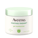 Aveeno Positively Radiant Daily Gel Facial Moisturizer with Hyaluronic Acid Tone-Correcting Soy, Hydrating Brightening Gel Cream Face Moisturizer, Oil-Free, Hypoallergenic, white, 1.7 Fl Oz Aveeno
