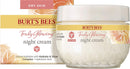 Burts Bees Truly Glowing Night Cream - Dry Skin Unisex 1.8 oz, White Burts Bees