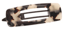 France Luxe Mini Cutout Rectangle on Plastic Tige Boule Barrette - Ivory Tokyo France Luxe