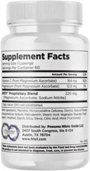 N1O1 Nitric Oxide Lozenges for Heart Health Support - Dietary Supplement for Blood Flow, Oxygenation and Blood Pressure - 180 Count Infinity Warehouse