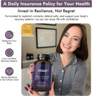 Cloud9 Daily Restore – Liver Detox & Recovery Supplement with Milk Thistle, NAC & B-Vitamins – Energy, Focus & Nutrient Support After Drinking – 120 Capsules – Made in USA Infinity Warehouse