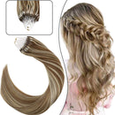 Ugeat 22Inch Microlink Hair Extensions Human Hair