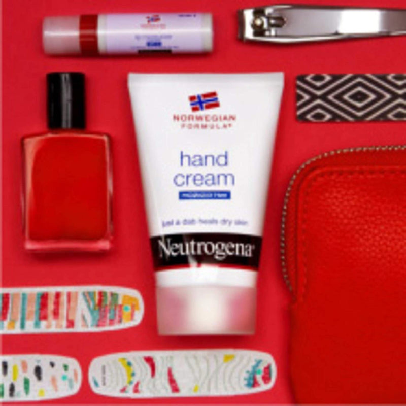 Neutrogena Norwegian Formula Moisturizing Hand Cream Formulated with Glycerin for Dry, Rough Hands, Fragrance-Free Intensive Hand Lotion, 2 oz, Pack of 6 Neutrogena
