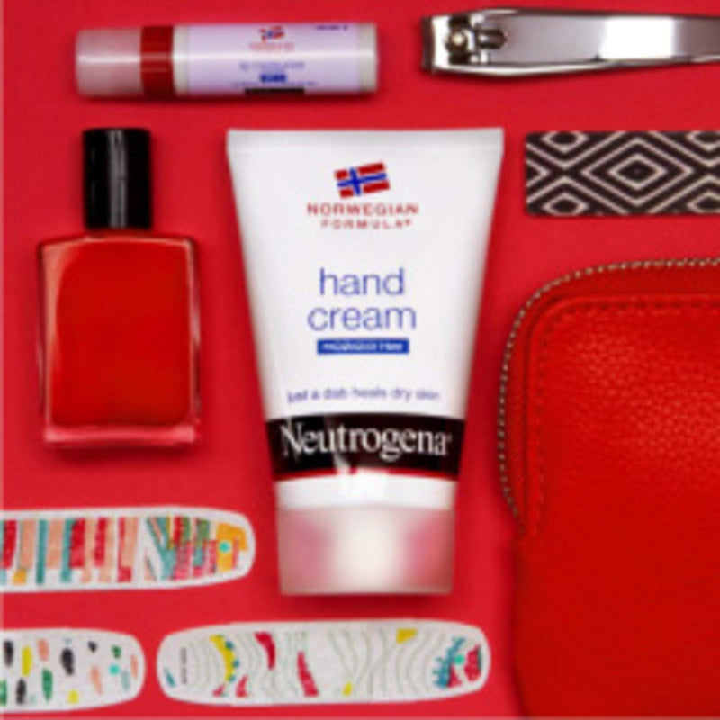 Neutrogena Norwegian Formula Moisturizing Hand Cream Formulated with Glycerin for Dry, Rough Hands, Fragrance-Free Intensive Hand Lotion, 2 oz, Pack of 6 Neutrogena