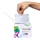 Just Home Ready to use Silver Foil Sheet, (500 Sheets), Pop-Up Dispenser, Pre Cut Silver Foil for Highlighting, Hair Color Application and Highlighting Services Just Home