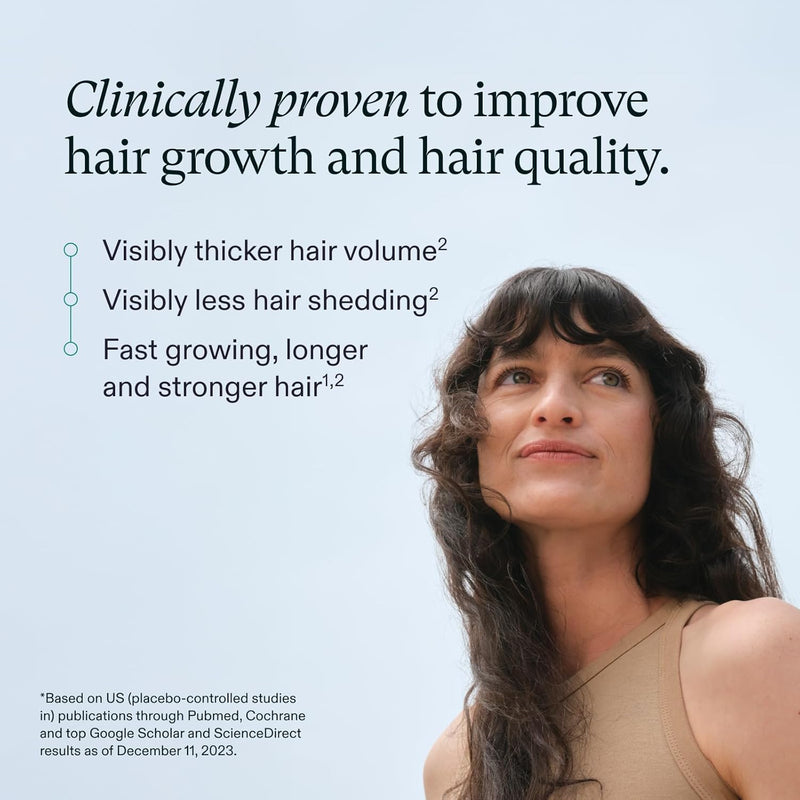Nutrafol Women's Hair Growth Supplements, Ages 18-44, Clinically Proven for Visibly Thicker and Stronger Hair in 3-6 Months, Dermatologist Recommended - 2 Month Supply, 2 Refill Pouches Infinity Warehouse