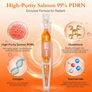 Salmon DNA PDRN Serum for Face – Anti-Aging Korean Skincare Ampoule with Collagen, Glutathione & Hyaluronic Acid for Deep Hydration, Firming & Brightening, 2 mL x 15 Vials Infinity Warehouse