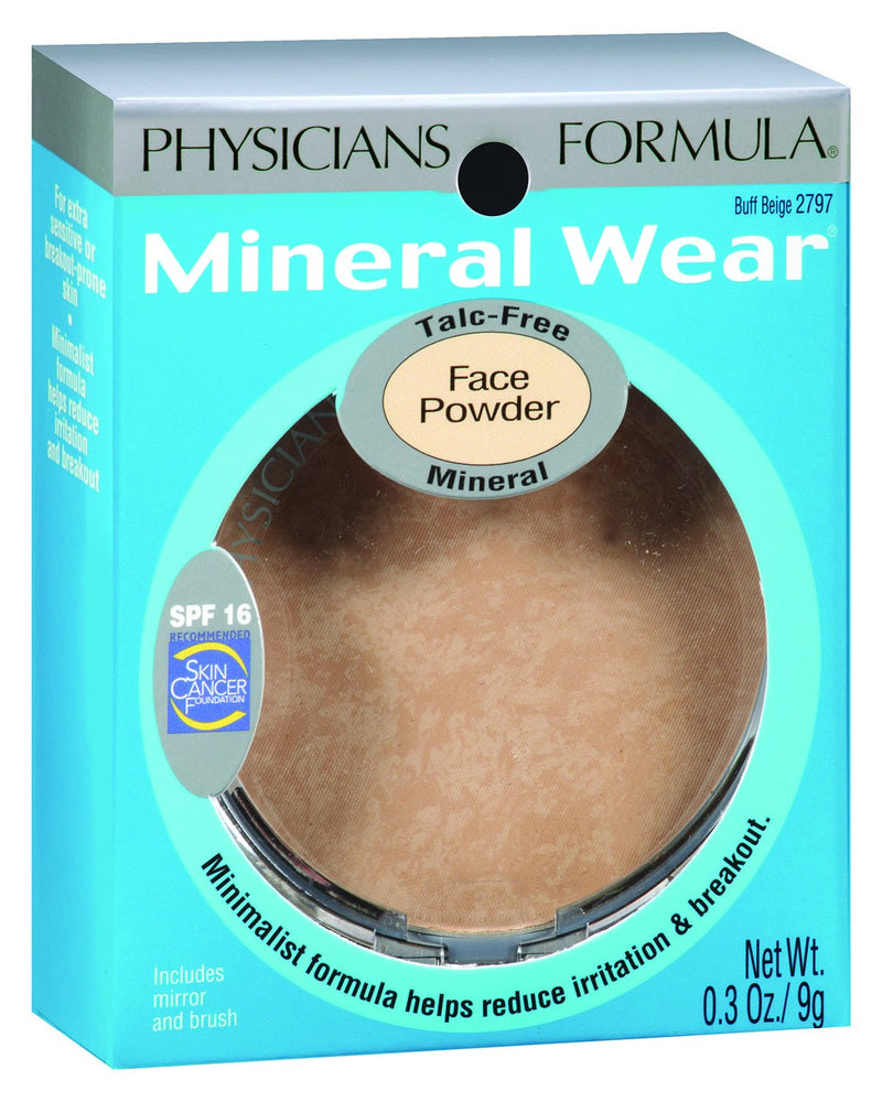 Physicians Formula Mineral Wear Talc-Free Mineral Face Powder SPF 16 Translucent Physicians Formula