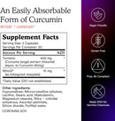 MitoQ Curcumin Advanced CoQ10 Antioxidant - Contains Mitoquinol Mesylate & Super Bioavailable Longvida Curcumin Turmeric - Supports Immunity, Digestive Health, & Cell Vitality (60 Capsules) Infinity Warehouse