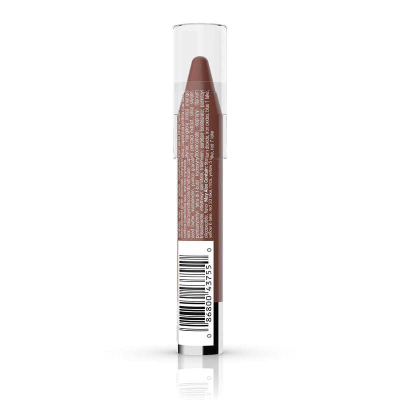 Neutrogena MoistureSmooth Color Stick for Lips, Moisturizing and Conditioning Lipstick with a Balm-Like Formula, Nourishing Shea Butter and Fruit Extracts, 90 Classic Nude,.011 oz Neutrogena