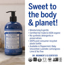 Dr. Bronner’s - Organic Sugar Soap (Peppermint, 12 oz) - Made with Organic Oils, Sugar & Shikakai Powder, 4-in-1 Uses: Hands, Body, Face & Hair, Cleanses, Moisturizes & Nourishes, Vegan, Non-GMO Dr. Bronner's
