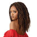 Outre X-Pression Twisted Up 4x4 Lace Front Braid Wig KINKY BOHO PASSION WATERWAVE 18" (DRAFRU) Outre Braids