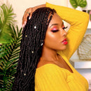 7 Packs New Faux Locs Crochet Hair 18 Inch Soft Locs Crochet Hair for Women Pre Looped Long Cruly Goddess Locs Braiding Hair(1B) Lohot Store