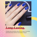Beetles Gel Nail Polish Paulina Lapis Blue Color Soak Off LED Nail Lamp Gel Polish -SIZE: .5 fl.Oz/Each 15 ml/Each beetles Gel Polish Store