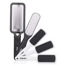 Feet Scrubber Dead Skin 5 Pack - KENED Foot File Callus Remover For Feet, Professional Pedicure Kit with 2 x Metal Foot Grater, 3 x White Double-Sided Pedicure Tools for Feet Care KENED
