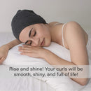 Satin Bonnet Lined Sleeping Beanie Hat Bamboo Headwear Frizzy Natural Hair Nurse Cap for Women and Men CAPLORD