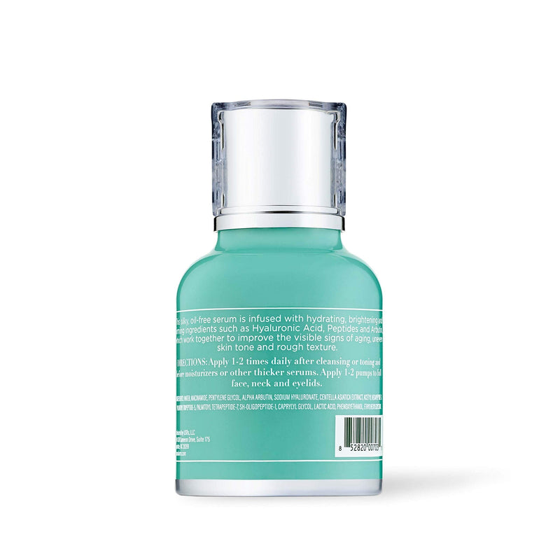 Urban Skin Rx® HydraFirm + Brightening Serum | Silky, Multipurpose Serum Hydrates, Brightens, and Firms to Improve Skin Tone + Texture, Formulated with Hyaluronic Acid, Fragrance-Free, | 1.0 Fl Oz Urban Skin Rx