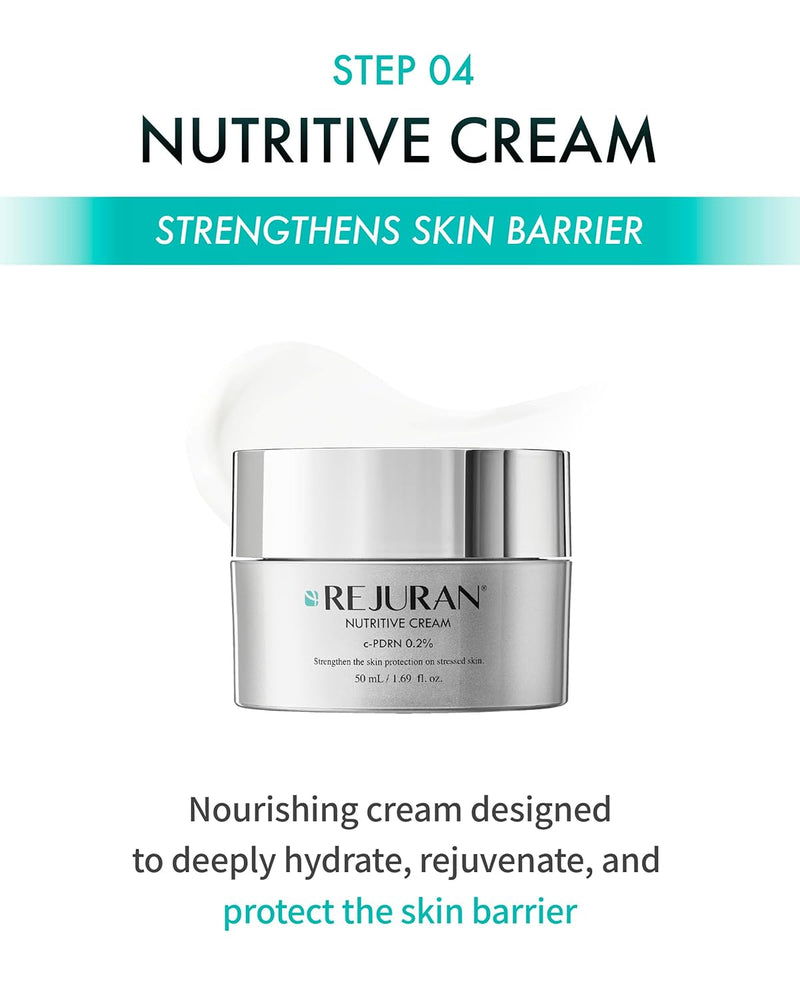 REJURAN® Total Aesthetic Skincare Set, c-PDRN® - Salmon DNA Rejuvenating Daily Skincare Kit for Anti-Aging, Firming & Deep Hydration. Gift Set for Radiant, Youthful Glass Skin. Korean Skincare. Infinity Warehouse