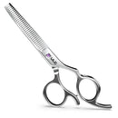 ULG Hair Thinning Scissors Haircut Shears Professional Barber Hair Cutting Trimming Razor Edge Teeth Blending Scissor Japanese Stainless Steel 6.5 inch for Hairdressing Texturizing, Home Salon ULG