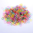 Multi Candy Color Baby Girl's Kids Hair Holder Hair Ties Elastic Rubber Bands (small(2000pcs), Muti-color 10) MIUANCE