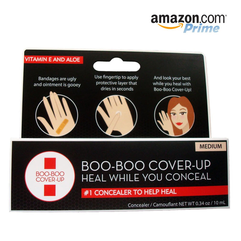 Boo-Boo Cover-Up Concealer, Medium, 0.34 Ounce Boo-Boo Cover-Up