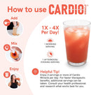 Cardio Miracle Nitric Oxide Supplement 60 Servings - Beet Root Powder with L-Arginine to Support Circulation, Blood Flow, Energy, Endurance, Stamina & Heart Health for Men and Women Infinity Warehouse