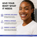 Cortisol Supplement for Women - Holy Basil | Ashwagandha | Rhodiola | L-Theanine - Plant-Based Hormone Balance - Mood, Focus & Sleep Support - Made in USA - Vegan, Non-GMO - 60 Capsules for 2 Months Infinity Warehouse