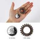 20 Pcs Spiral Hair Ties, No Crease Coil Hair Ties, Phone Cord Hair Ties for Thick Hair - Women Ponytail Holder Elastics TailaiMei Store