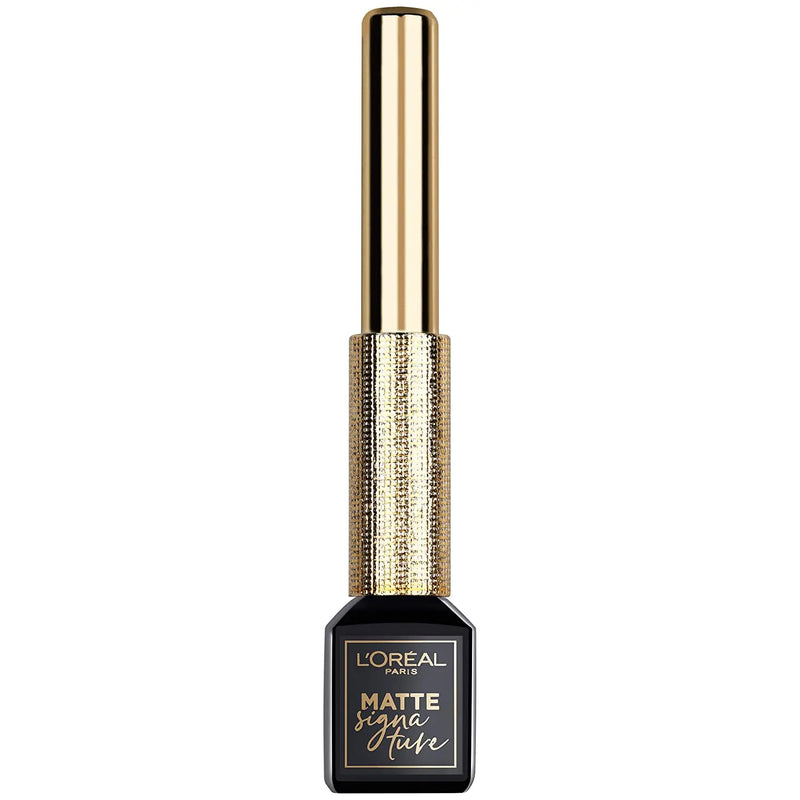 L'Oreal Paris Makeup Matte Signature Liquid Dip Eyeliner, Waterproof, Precise and Easy Application, All Day Wear, Vivid Matte Finish, Greige, 0.07 fl; Oz. L'Oreal Paris Store