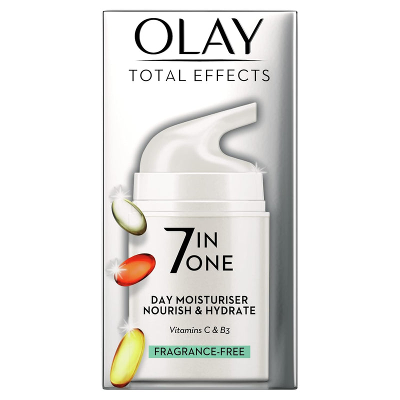 Olay Total Effects 7 in 1 Anti-Ageing Fragrance Free Day Moisturizer for Women, 1.7 Ounce Infinity Warehouse