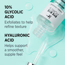 IT Cosmetics Bye Bye Pores 10% Glycolic Acid Serum - Visibly Minimizes Pores In 1 Week & Exfoliates to Help Refine Skin’s Texture - With Hyaluronic Acid - Vegan Formula - 1 fl oz It Cosmetics