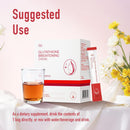 HUJ Glutathione Brightening Drink - Liposomal Liquid Glutathione - Skin Radiance, Metabolic Wellness & Immunity Support - Contains White Tomato Extract & Pomegranate Juice Concentrate - 30 Bags Infinity Warehouse