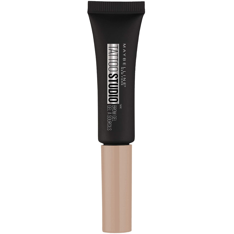 Maybelline TattooStudio Waterproof Eyebrow Gel Makeup, Blonde, 0.23 Fl Oz (Pack of 1) Maybelline New York