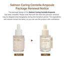 Salmon Caring Centella Ampoule - Salmon PDRN, Salmon Egg Extract, Centella, Madecassoside, Calming, Soothing, Restore and Rejuvenate, Sensitive Skin, Korean Skincare Infinity Warehouse