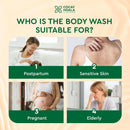 Ginger & Turmeric Body Wash | Hydrating & Cleansing Natural Exfoliating Body Wash for Daily Use, Silicone & Paraben-Free, 17.6oz | Nourishing & Revitalizing Infinity Warehouse