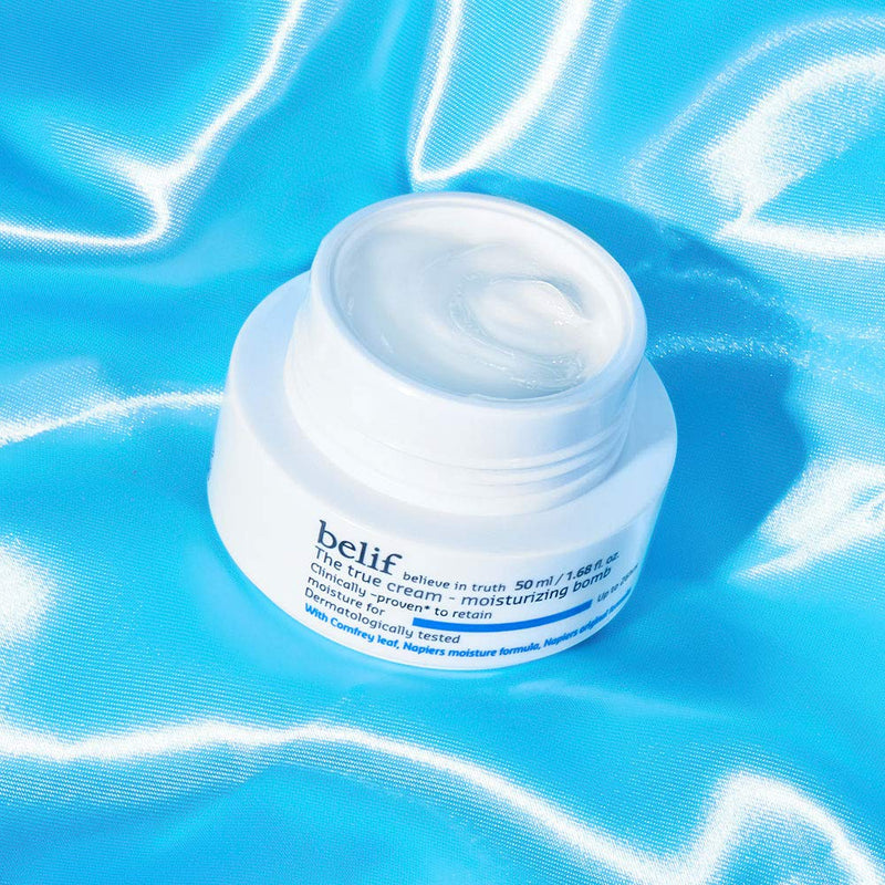 Belif the True Cream Moisturizing Bomb | Moisturizer for Dry Skin | Face Cream, Hydration, Clean Beauty, 1.68 Fl Oz (Pack of 1) belif