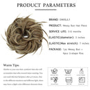 EMERLILY Messy Bun Hair Piece Synthetic Scrunchy Tousled Updo Hair Extensions Ponytail Curly Hair Pieces for Women EMERLILY