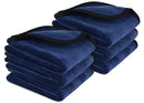 SUNLAND Microfiber Face Makeup Remover Cloths Reusable Facial Cleaning Towel Ultra Soft Washcloths 8inchx16inch (6 Pack, Navy Blue) SUNLAND