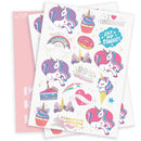 xo, Fetti Unicorn Party Supplies Temporary Tattoos for Kids - 36 Glitter Styles | Unicorn Party Favors and Birthday Decorations + Halloween Costume xo, Fetti