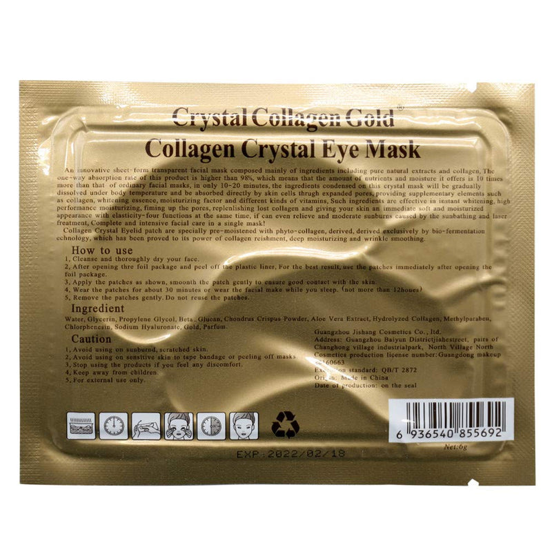 Adofect 30 Pairs Black Collagen Under Eye Mask Anti-Aging Hyaluronic Acid Eye Patches for Moisturizing & Reducing Dark Circles, Luxury Gift for Women and Men, Black Adofect