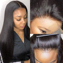 NOBILITY Hair 9A Lace Front Human Hair Wigs (22inch) 13x4 Brazilian Straight Lace Front Wigs 100% Unprocessed Virgin Human Hair with Baby Hair Pre Plucked For Black Women Natural Color NOBILITY Store