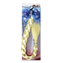 Frozen 2 Girls Queen Elsa Faux Hair Braid with Bow Luv Her